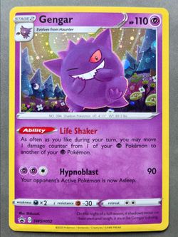 Pokemon  Gengar Promo SWSH052  Read Description!