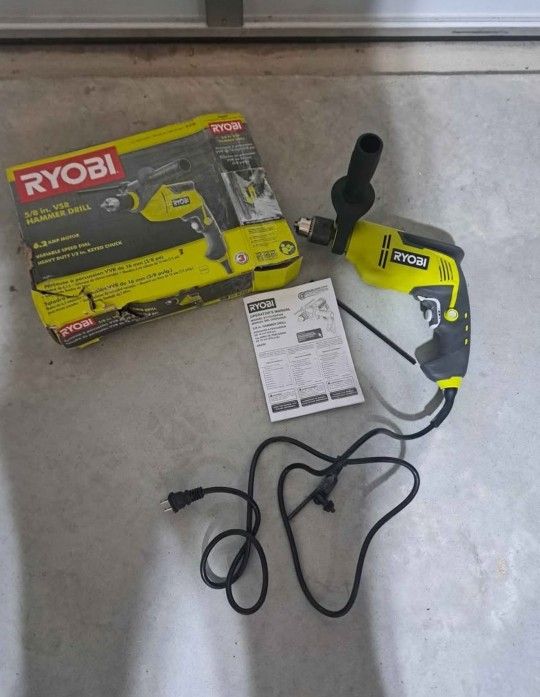 Ryobi 6.2AMP Hammer Drill