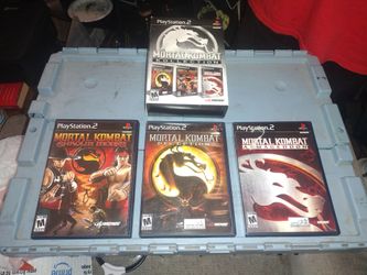 Mortal Kombat Kollection PS2 3-Game Bundle