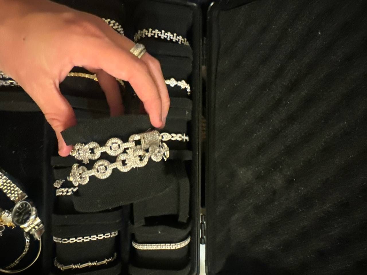 Vvs Cross Bracelet