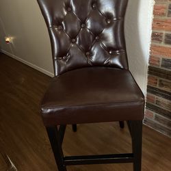 Leather stool