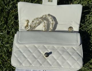 White purse