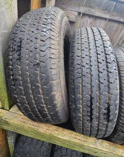205 75 14 (2) HIGH TREAD all season used tires free installation