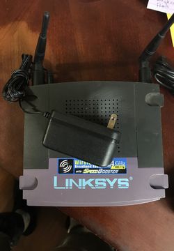 Linksys 2.4 router. WRT54GS