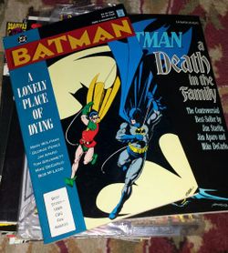 DC Batman: A Lonely Place Of Dying TPB 1990 First Printing