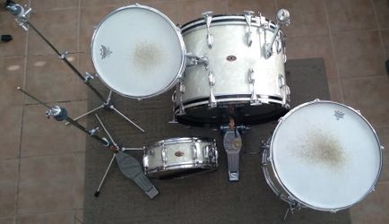 1965 Slingerland 4 Piece Drum set