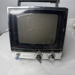 Small Vintage Sony TV