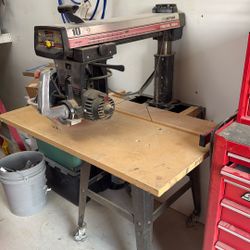 10” Craftsman Radial Arm Saw