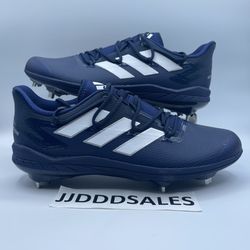 Adidas Adizero Afterburner 8 Team Navy Metal Baseball Cleats H00978 Men Sizes 
