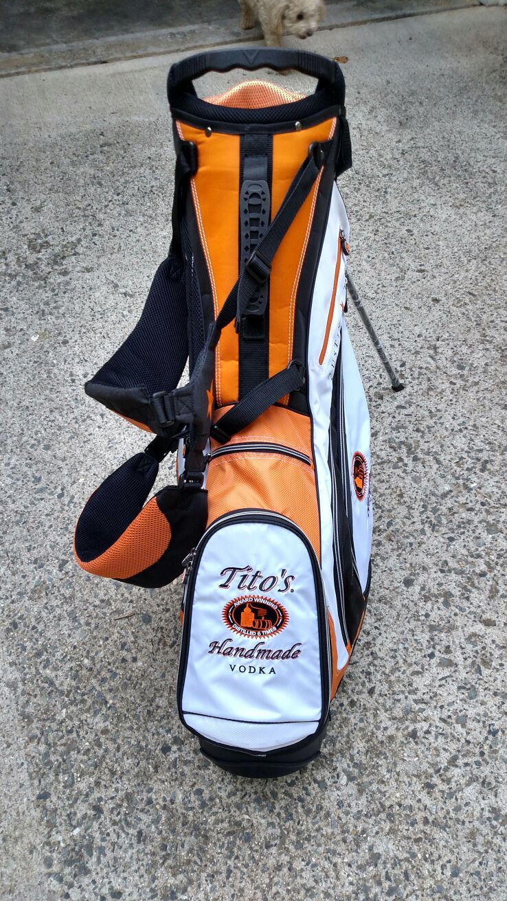 Tito�s Vodka Callaway walking golf bag for Sale in