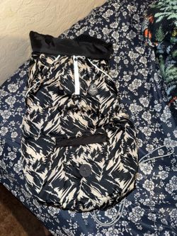 Jacket Black Cream Small For Dogs
