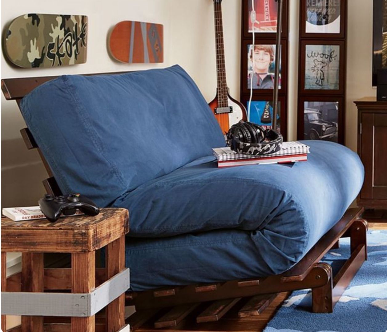 Pottery Barn Teen Futon Lounger