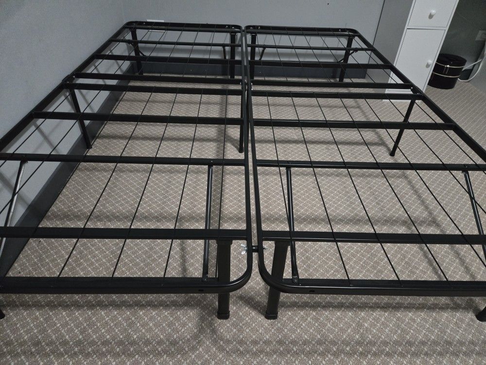 Bed Frame QUEEN size Or 2 Twins