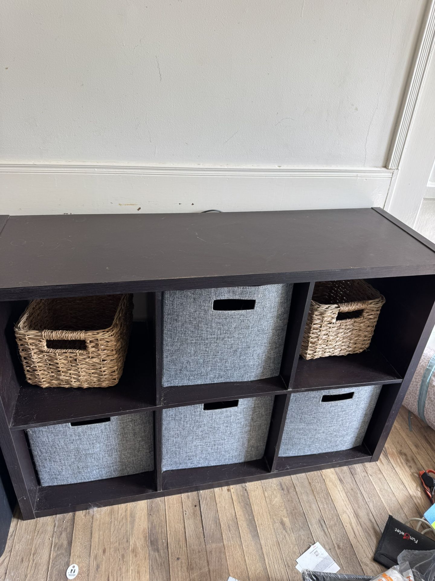 6 Cube Organizer Shelf 