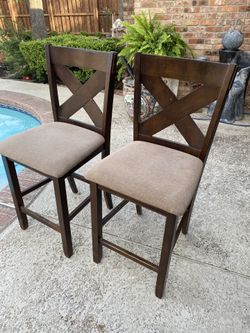 2 High Bar Chairs