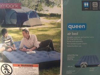 Brand New Embark Queen Air Bed