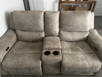 Reclining Couch Set -- Super Cheap!!