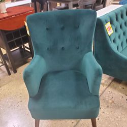 Emerald Green Accent Chair (New)