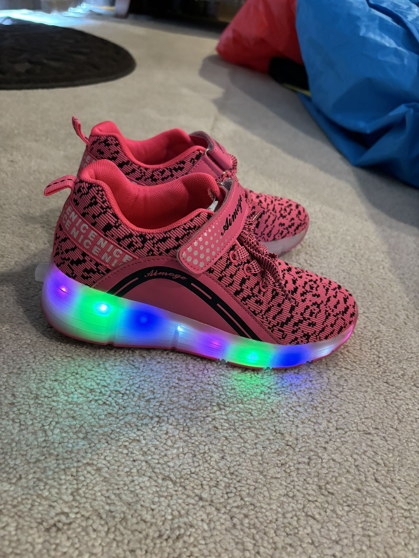 Light Up Heely Shoes! Size Womens 7