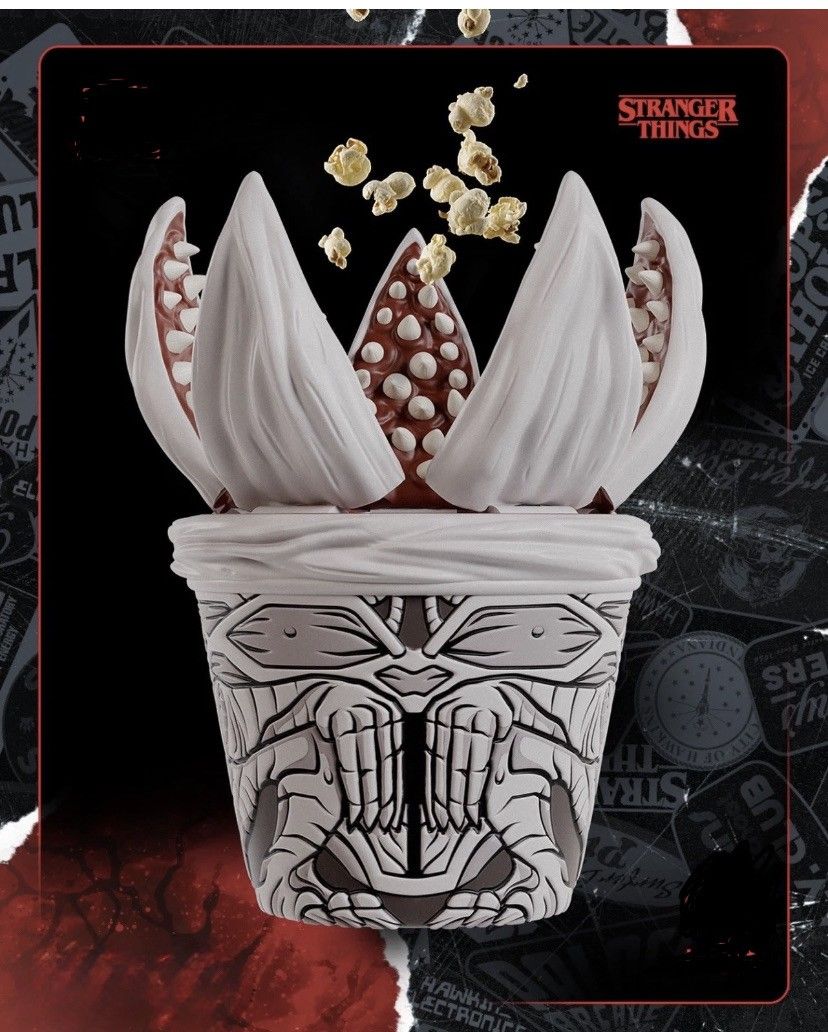 Stranger Things Show Demogorgon Popcorn Bucket Exclusive Netflix Limited Edition 