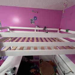 Twin Loft Bed With Desk