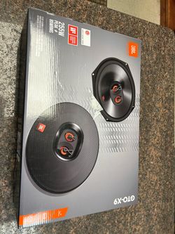 JBL GTO-X9 6x9” speakers