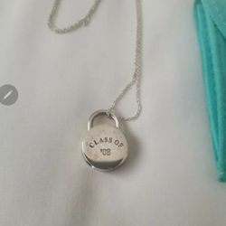 Tiffany And Company Class Of 2008 Chain And Pendant. $175. Pickup In Oakdale