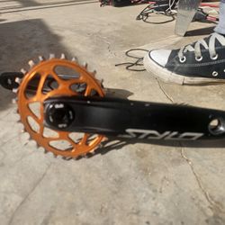 Truvativ STYLO Carbon Eagle Crankset w/ ABSOLUTEblack OVal Boost N/W Chainring