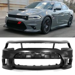 Front Bumper For Dodge Charger Hellcat Scat Pack GT R/T Fits 2015 to 2022