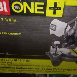 Ryobi 18 V Miter Saw Brand New In Box