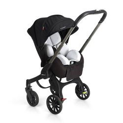2.0 Pro Baby Stroller, Rear-Facing Stroller with 3 Modes, Adjustable Handle & Extendable Seat Panel, Black
