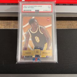 Kobe Bryant 1997 Collectors Edge PSA 7 (Msg Offers)