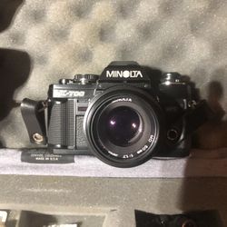 Minolta Camera Many Accessories