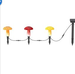 Infinity X1 Glass Solar Mushroom Landscape Lights