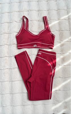 Yoga Sports Bra and Leggings Set