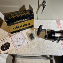 Brand New okuma cavalla ca20 2 two speed trolling fishing reel