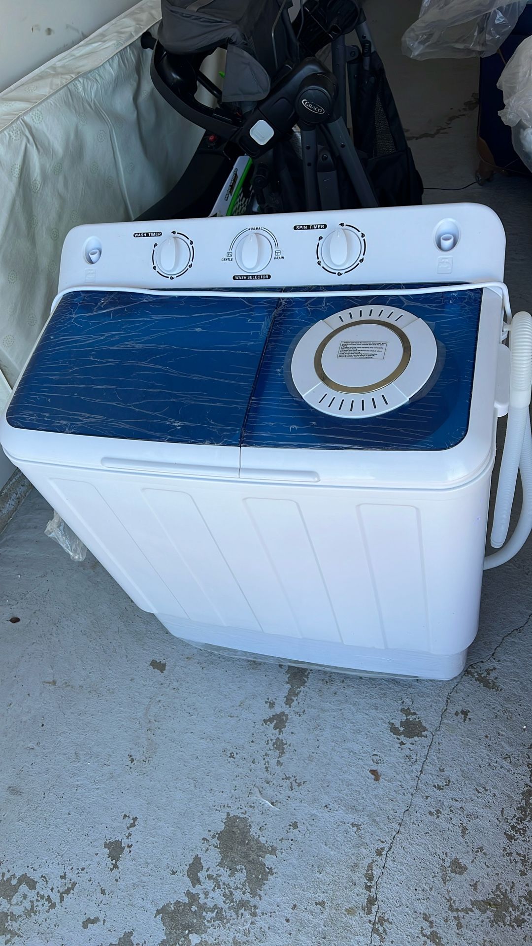 Washer And Spinner Together 