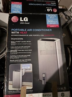 lg air conditioner with heat 14000 btu