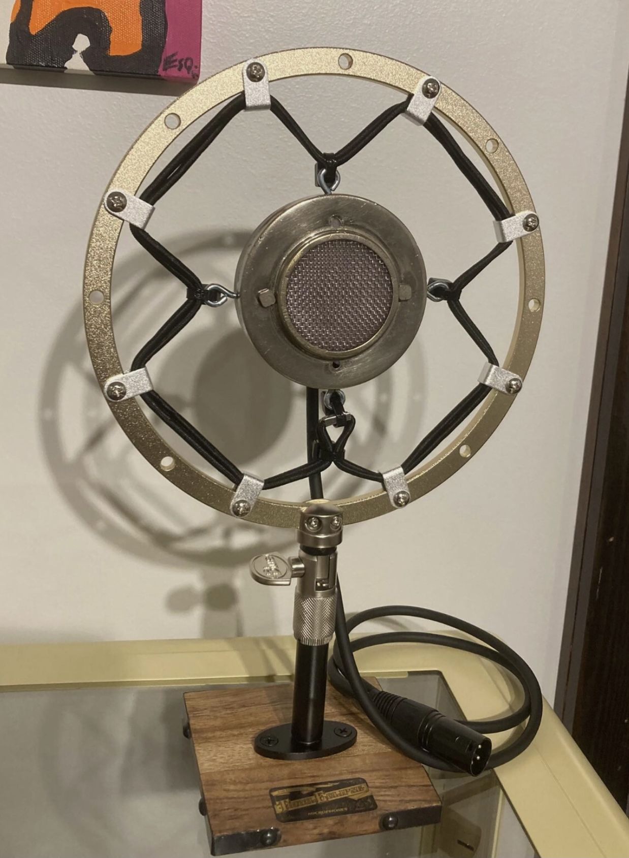 Customized Vintage Amplion Dynamic Ring Microphone REVAMP MOD...PLZ READ!!!