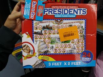 US Presidents 24pc Floor Puzzle
