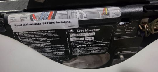 Lift master garage door opener