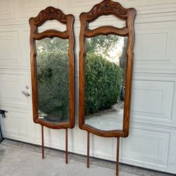 Pair Of Vintage Drexel Mirrors