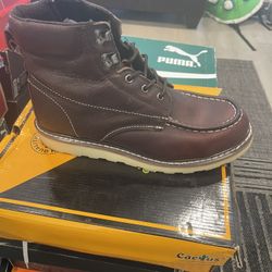 Nike, Pumas, Adidas, Vans, Works Boots, Lamasini Dress Shoes And Lugz Work Boots 