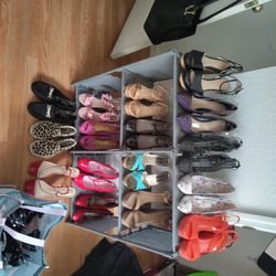 Assorted Shoes All Styles And Sizes. 