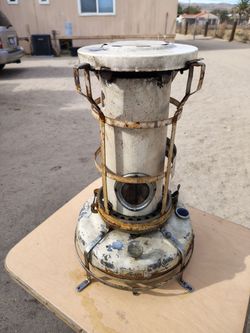 Vintage Aladdin Blue Flame Heater Kerosene