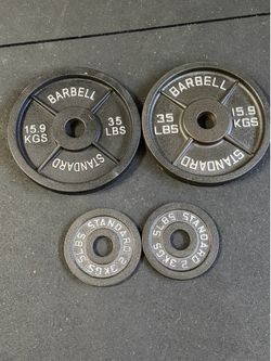 Clean Olympic Weights - 80 lb