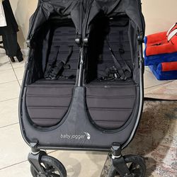 Baby Jogger City mini GT2 Double Stroller - Jet Black