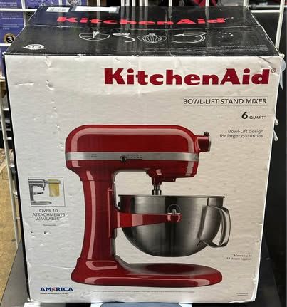 KitchenAid KP26M9XCER 6qt Bowl-lift Stand Mixer