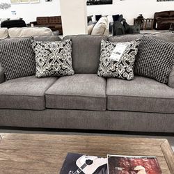 [OM] 🟪 Only $45 initial then take it home 🏡 Brand New  Bringham 2 Piece Sofa And Loveseat 