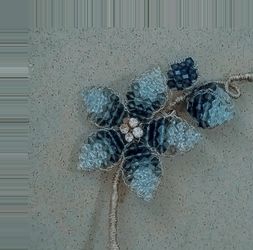Mindy Lam Handcrafted Floral Brooch - Swarovski Crystals